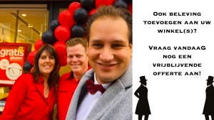 De Spreekstalmeester opent een nieuwe winkel voor Hans Anders