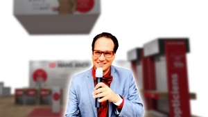 De Spreekstalmeester op de huishoudbeurs